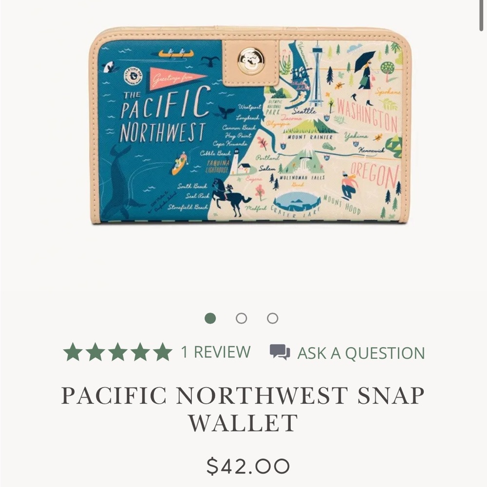 Spartina Pacific Northwest Snap Wallet